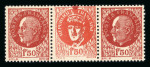 Stamp of France » Libération Marseille : 1943, triptyque De Gaulle 1f50 brun-rouge
