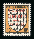 Stamp of France » Libération Cluses : 1944, Mayer n° 1-6 neufs ** mnh, tous signés