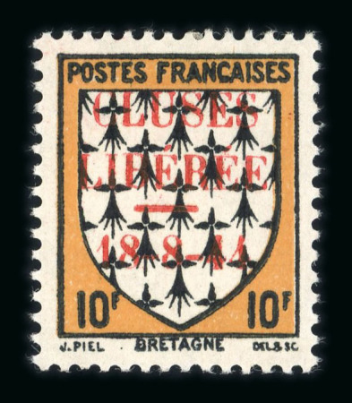 Stamp of France » Libération Cluses : 1944, Mayer n° 1-6 neufs ** mnh, tous signés