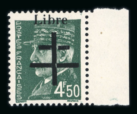 Stamp of France » Libération Aigurande : 1944, série Mayer n° 1-11 complète neufs ** 
