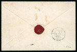 Stamp of France » Type Cérès de 1849-1850 1849, jolie lettre du 26/04/1853 pour Talleyrand-Périgord affra