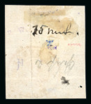 Stamp of Switzerland / Schweiz » Kantonalmarken » Genf 1846, rechte Hälfte der Doppelgenf, ohne oberes Schriftband