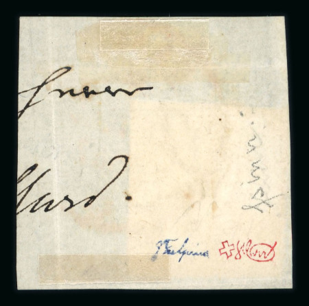 1847, Basler Taube, in der 1. lebhaftblauen Nuance
