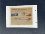 Stamp of Aerophilately » Airmails 1920s-30s collection of 90 South American flight covers in an album 