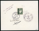 Stamp of France » Libération OUESSANT (Finistère) : Mayer n°45 Pétain 4f50 gravé