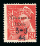 Stamp of France » Libération OUESSANT (Finistère) : Mayer n°12I, 13I, 15M, 16M,