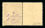Stamp of France » Libération MONTREUIL-BELLAY (Maine et Loire) : n°8B 10c outremer,