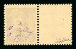 Stamp of France » Libération MONTREUIL-BELLAY (Maine et Loire) : n°8B 10c outremer,
