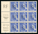 Stamp of France » Libération MONTREUIL-BELLAY (Maine-et-Loire) : NON EMIS n°8M 10c