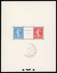 Stamp of France » Blocs et Feuillets 1927, bloc-feuillet Strasboug Y&T n° 2 oblitéré, **