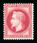 Stamp of France » Empire Lauré 1863-1870 1867, empire Lauré 80cts rose Y&T n° 32 superbe exemplaire
