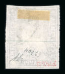 Stamp of Switzerland / Schweiz » Sitzende Helvetia Ungezähnt » Münchner Druck, 3. Auflage 1854, 5 Rp. braun, 3. Münchner Druckperiode