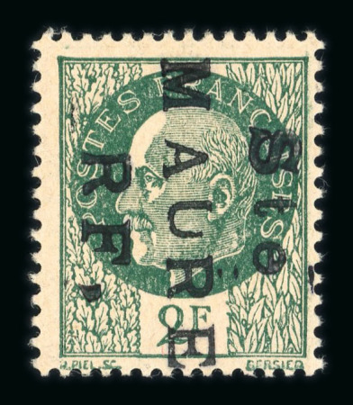 Stamp of France » Libération SAINTE-MAURE  (Indre-et-Loire) : Mayer n°1 à 8 sire