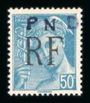 Stamp of France » Libération PUY-NOTRE-DAME (Maine-et-Loire) : Mayer n°& à 7 série