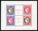 Stamp of France » Collections 1900-2004, dans huit albums, collection neufs **/*/obl