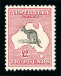 Stamp of Australia » Commonwealth of Australia 1915-28 £2 grey and crimson, a lovely fresh example