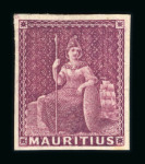 Stamp of Mauritius » 1858-62 Britannia Issues (SG 26-35) 1858-62 Britannia 9d. dull magenta, a superb example