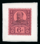 Stamp of Great Britain » King Edward VII 1901 6d. composite "Paste Up" essay of the Victorian