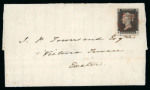 Stamp of Great Britain » 1840 1d Black and 1d Red plates 1a to 11 1840 1d. black, FA, Pl. 3, with large to enormous margins