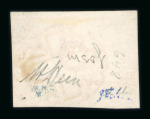 Stamp of Switzerland / Schweiz » "Waadt", "Neuenburg", "Winterthur" 1849, Waadt 4, farbfrisches Kabinettstück