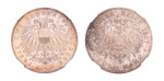 Germany, Lübeck, 1907 5 Mark, Proof (Polierte Platte),
