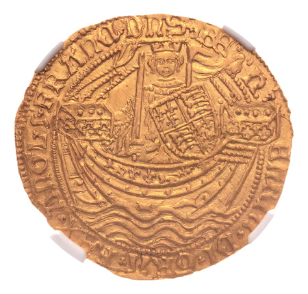 Great Britain, Henry VI 1422-1461, Au Noble, Flemish