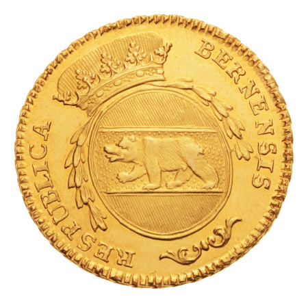 Switzerland, Bern, 1795 2 Duplone, Au 15.27 g.