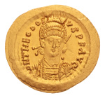 Roman Empire, Theodosius II, 402-450, Au solidus, 4.49 g. 