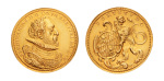 Bavaria, Albert V, 1550-1579, 2 Ducats, Hubert Gerhard workshop, Au, 6.84 g.