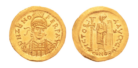 Byzantium Zeno 474-491 solidus