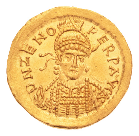 Byzantium Zeno 474-491 solidus