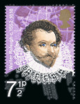 Stamp of Great Britain » Queen Elizabeth II 1973 Explorers group of three varieties incl.
