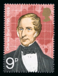 Stamp of Great Britain » Queen Elizabeth II 1973 Explorers group of three varieties incl.