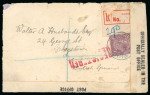 Stamp of British Guiana 1926 (May 11) Incoming envelope from Australia with with "BRITISH GUIANA/ OFFICIALLY SEALED IN THE POST OFFICE" tape