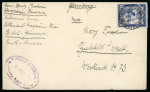 Stamp of British Guiana 1939 (Oct 31) envelope from the Internment Camp in Demerara to Germany