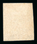 Stamp of British Guiana 1853 1c vermilion (original printing) used with fine to very good margins