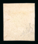 Stamp of British Guiana 1853 1c vermilion (original printing) unused, pos.3,