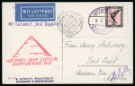 Stamp of Egypt » Airmails 1931 (Apr 9 and 10) Trio of Egypt Flight Zeppelin covers,