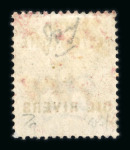 Stamp of Nigerias » Niger Coast Protectorate 1893 1/2d on half of 1d lilac in unsevered pair mint