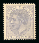 Stamp of Spain » Spain and Colonies Collections and Lots 1850-2001, in four Leuchtturm albums, fantastic and