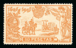 Stamp of Spain » Spain and Colonies Collections and Lots 1850-2001, in four Leuchtturm albums, fantastic and