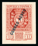 Stamp of Spain » Spain and Colonies Collections and Lots 1850-2001, in four Leuchtturm albums, fantastic and