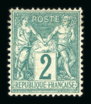 Stamp of France » Collections 1849-1900, belle collection de classiques neufs **/*/(*)/obl