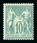 Stamp of France » Collections 1849-1900, belle collection de classiques neufs **/*/(*)/obl