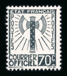 Stamp of France » Collections 1900-1960, dans une reliure Leuchtturm, très belle