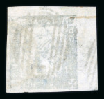 Stamp of Mauritius » 1859 Lapirot Issue 1859 Lapirot 2d pos. 1 corner marginal with good to huge margins, used