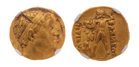 Greco-Bactrian Kingdom, Diodotus I Soter (c. 255-235 BC), AV stater 8.30 g.