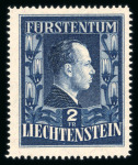 Stamp of Liechtenstein Liechtenstein: 1917-1977. Mint **/* collection (mainly ** MNH). With many complete sets