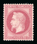 Stamp of France » Collections 1849-1870, bel ensemble d'une trentaine de classiques