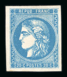 Stamp of France » Collections 1849-1870, bel ensemble d'une trentaine de classiques